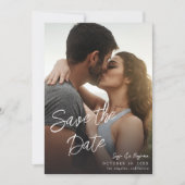 Foto V MOD Chic 4 LG Save the Date Kaart (Voorkant)