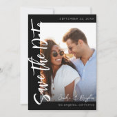 Foto V MOD Chic 5 Save the Date Kaart (Voorkant)