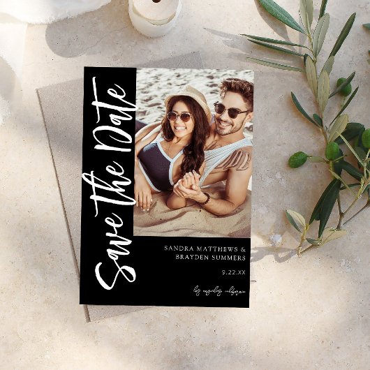 Foto V MOD Chic 6 Save the Date Kaart