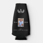 Foto vader zwart wit namen flesjeskoeler (Voorkant)