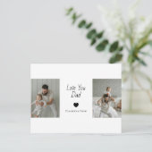 Foto Vaderdag cadeau met Kinder namen - Feestdagenkaart (Staand voorkant)