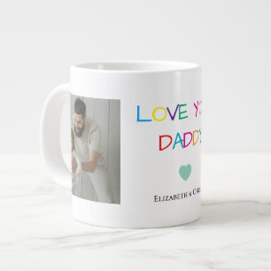 Foto Vaderdag cadeau met Kinder namen - Grote Koffiekop