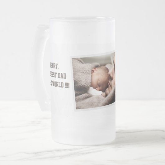 Foto Vaderdag Matglas Bierpul (Voorkant links)