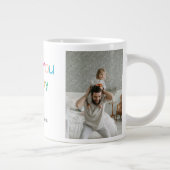 Foto Vaderdag Mok met Kinder namen - Cadeau (Rechts)