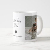 Foto Vaderdag Mok met Kinder namen - Cadeau (Voorkant rechts)