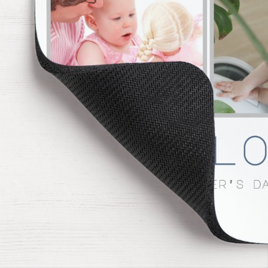 Foto vaderdag Papa Custom 3 Muismat (Hoek)