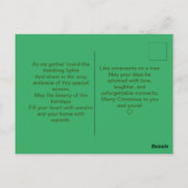 Foto vakantieseizoen briefkaart (Achterkant)