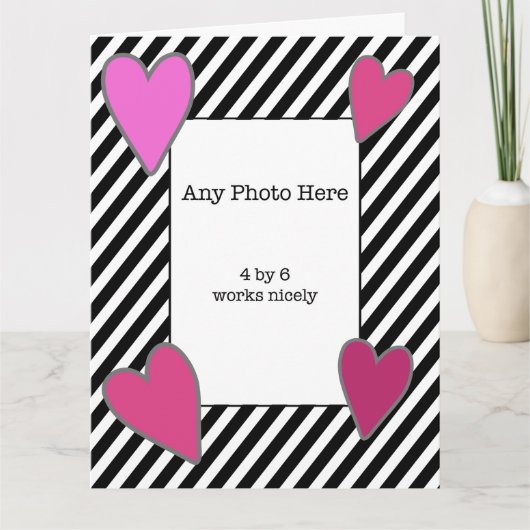 Foto Valentijn voor oma Kaart (Voorkant)