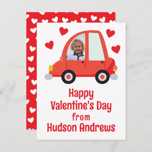 Foto Valentijnsdag Kaarten (Voorkant / Achterkant)