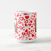 Foto Valentijnsdag personaliseren Magische Mok (Midden)