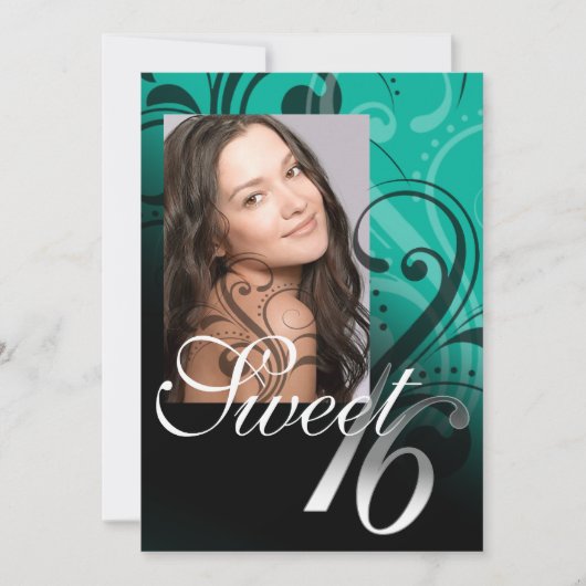Foto van 16-jarige verjaardag Sweet Kaart (Voorkant)