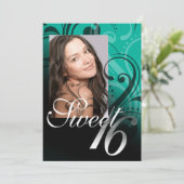 Foto van 16-jarige verjaardag Sweet Kaart (Staand voorkant)