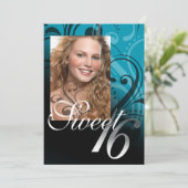 Foto van 16-jarige verjaardag Sweet Kaart (Staand voorkant)