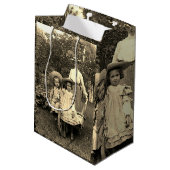 Foto van 1890: Heirloom Garden Moeder Daughters gi Medium Cadeauzakje (Achterkant Gekanteld)