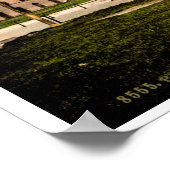  foto van 1890 Pisa De Leaning Tower Poster (Hoek)