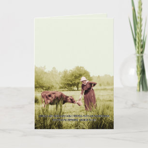 FOTO VAN 1910 VOOR VROUWEN DIE KOE VOELEN KAART