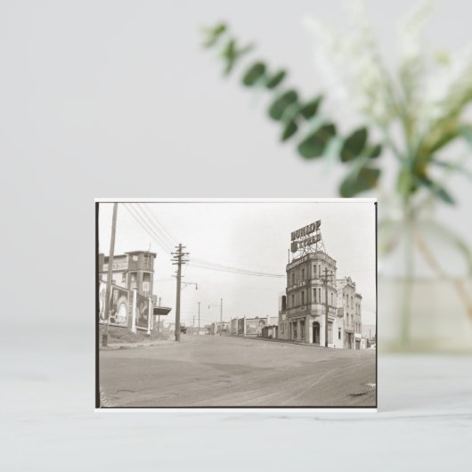  foto van 1920 briefkaart (Staand voorkant)