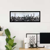 Foto van 1931 uit Midden-New York Poster (Thuiskantoor)