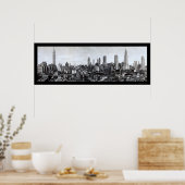 Foto van 1931 uit Midden-New York Poster (Keuken)