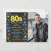 Foto van 1980: Birthday Party 80's Kaart (Voorkant)