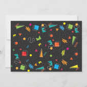 Foto van 1980: Birthday Party 80's Kaart (Achterkant)