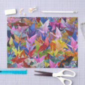 Foto van 1.000 Origami Paper Cranes Tissuepapier (Craft)