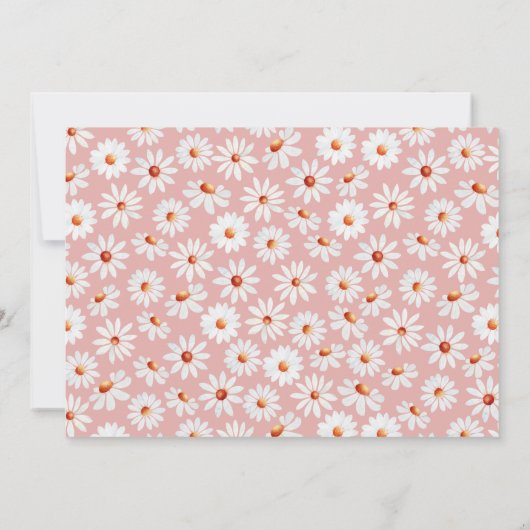 Foto van 1 Birthday Bunny Daisy Kaart (Achterkant)