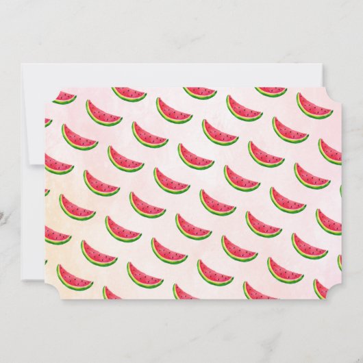 Foto van 1 op een melon kaart (Achterkant)