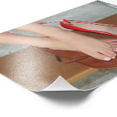 Foto van 1footwonder's Shoe Dilemma Foto Afdruk (Hoek)