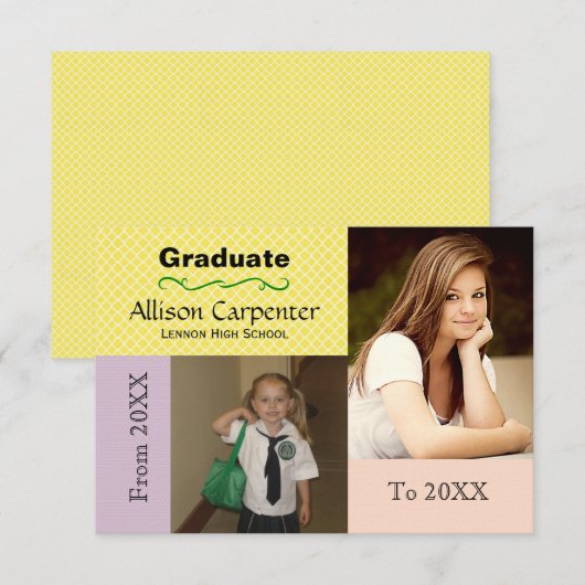 Foto van 20XX naar 20XX 2 - Aankondiging 3x5 Afstu (Voorkant / Achterkant)