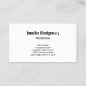 Foto van 2 ananassen op een strand visitekaartje (Achterkant)