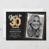 Foto van 30 jaar 30e verjaardag kaart (Voorkant)