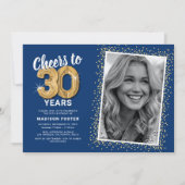 Foto van 30 jaar 30e verjaardag kaart (Voorkant)