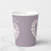 Foto van 30e Parelbruiloft Papieren Bekers (Links)