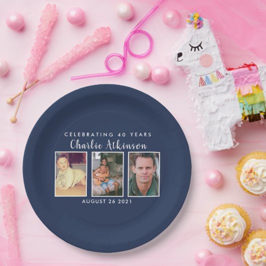 Foto van 40e verjaardag bord (Feest)