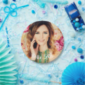 foto van 40e verjaardag papieren bordje (Feest)