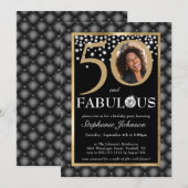 Foto van 50 en Fabulous Black Gold Diamonds Kaart (Voorkant / Achterkant)