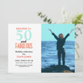 Foto van 50 en geweldige 50e verjaardag (Staand voorkant)