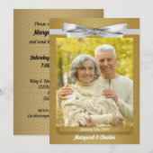 Foto van 50-jarig huwelijksjubileum kaart (Voorkant / Achterkant)