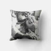 Foto van 50ste trouwjubileum 'Net getrouwd' Kussen (Achterkant)