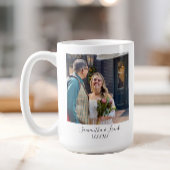 Foto van aangepast Verloving voor bruiloft Koffiemok