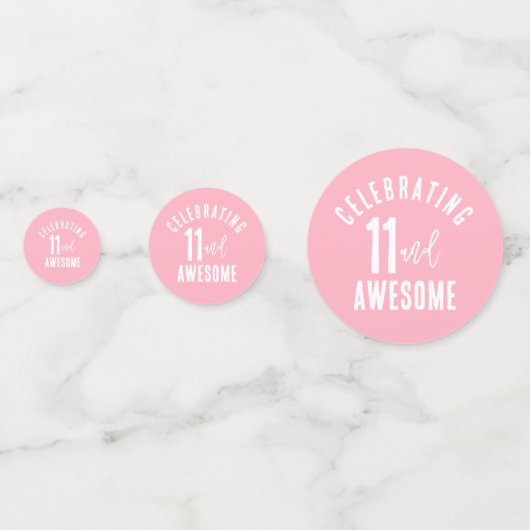 Foto van Aangepaste verjaardag Confetti (Voorkanten)