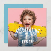 Foto van Aangepaste verjaardag Kaart (Voorkant / Achterkant)