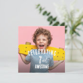 Foto van Aangepaste verjaardag Kaart (Staand voorkant)