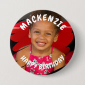 Foto van Aangepaste verjaardag Ronde Button 7,6 Cm (Voorkant)