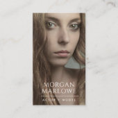 Foto van Actor Model Visitekaartje (Voorkant)