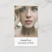 Foto van Actor Model Visitekaartje (Voorkant)