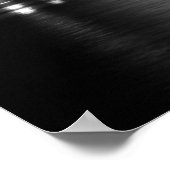 Foto van Aerial Lift Bridge Black & White Poster (Hoek)