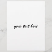 Foto van African White Lion Flyer (Achterkant)