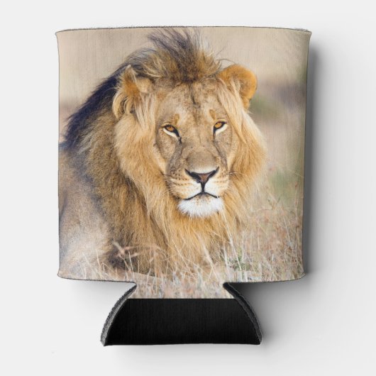 Foto van Afrikaanse Lion safari grote kattehond Blikjeskoeler (Voorkant)